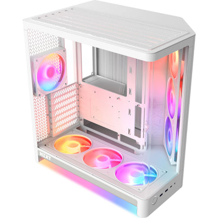 NZXT H6 RGB+ 2026 Caja Mid-Tower Blanca Soporte ATX Micro-ITX