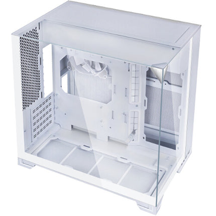 Lian Li O11 Vision-M Caja Mini Torre Compacta M-ATX Blanca con Vidrio Templado