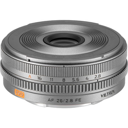 Viltrox AF 26mm f/2.8 EVO Lente Gran Angular Full Frame Sony E Gris