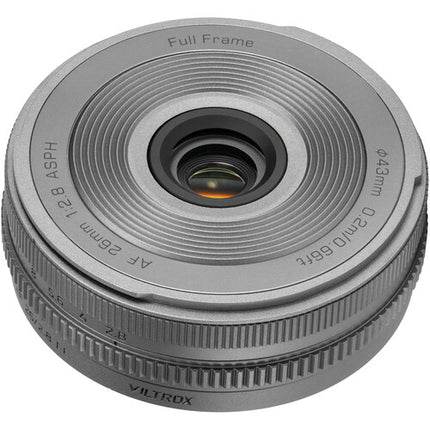 Viltrox AF 26mm f/2.8 EVO Lente Gran Angular Full Frame Sony E Gris