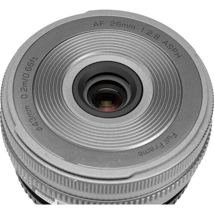 Viltrox AF 26mm f/2.8 EVO Lente Gran Angular Full Frame Sony E Gris