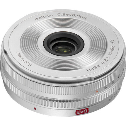 Viltrox AF 26mm f2.8 EVO Lente Gran Angular Sony E Plata 43mm