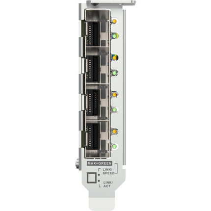 QNAP QXG-10G4SF-BCM Adaptador de Red PCIe 4.0 4 Puertos 10G SFP+ 40 Gb/s