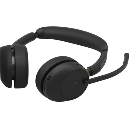 Jabra Evolve3 65 Auriculares Inalámbricos On-Ear Bluetooth USB-C con Base