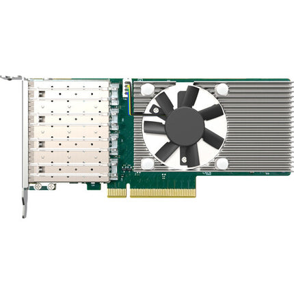 QNAP QXG-25G4SF-BCM Tarjeta de Red PCIe 4.0 4 Puertos 25G SFP28 128Gb/s