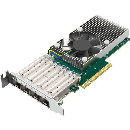 QNAP QXG-25G4SF-BCM Tarjeta de Red PCIe 4.0 4 Puertos 25G SFP28 128Gb/s