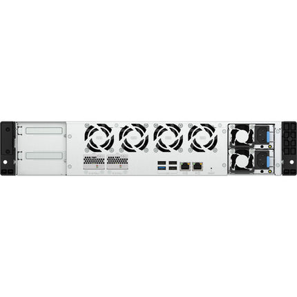 QNAP TS-h1065eU-RP NAS 10 Bahías 8x SATA III 2x NVMe SSD 8GB RAM