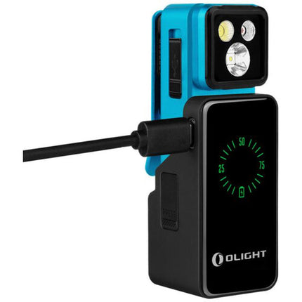 Olight Oclip 2 Pro Linterna Recargable Azul 530 Lúmenes 1000mAh Dock