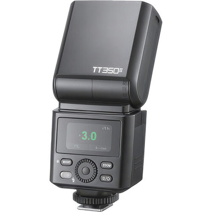 Godox TT350 II C Flash TTL para Canon 2.4 GHz 210 Destellos Incluye Difusor y Soporte
