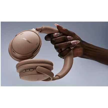 Bose QuietComfort Auriculares Inalámbricos Over-Ear Cancelación Activa Ruido Hazelnut 24H Bluetooth 5.1 USB-C Case