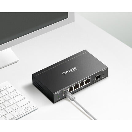 TP-Link Omada ES206X-M2 Switch de Red Gestionado 5 Puertos 2.5G 10G SFP+