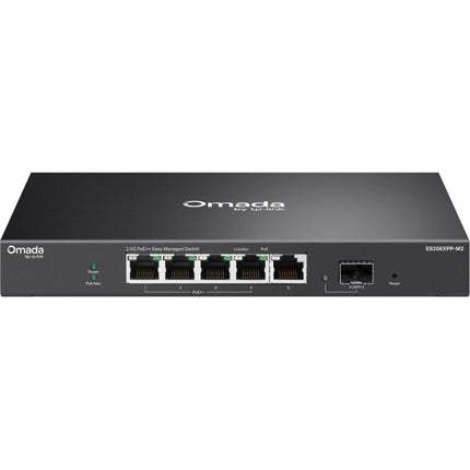 TP-Link Omada ES206XPP-M2 Switch de Red Gestionado 5 Puertos 2.5G PoE++ 120W