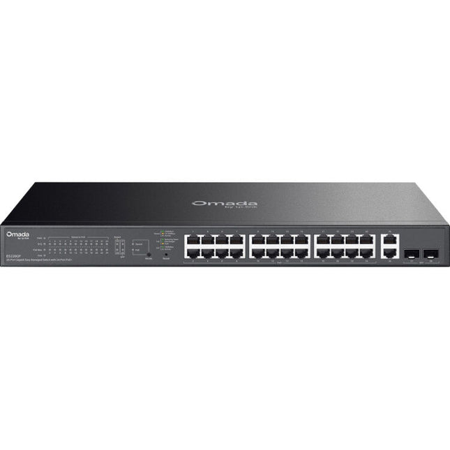 TP-Link Omada ES228GP Switch de Red Gestionado 26 Puertos Gigabit PoE+ 250W