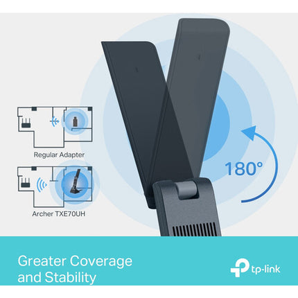 TP-Link Archer TBE400U Plus Adaptador USB Wi-Fi 7 Tri-Banda 6452 Mb/s