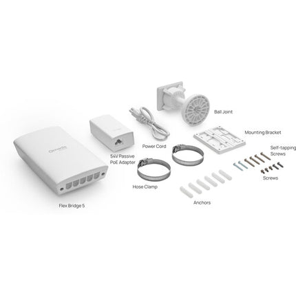 TP-Link Omada Flex Bridge 5 Puente Wi-Fi 5 5 GHz 867 Mb/s IP66