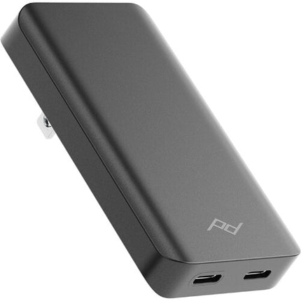 Peak Design Dual Slim Charger Cargador Dual USB-C 65W Negro
