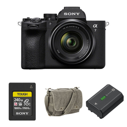 Sony a7 V Cámara sin Espejo 33MP con Lente 28-70mm II y Kit Essentials+