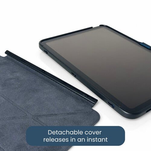 Strapsicle Funda Transparente para iPad 11" con Correa Negra y Soporte para Stylus