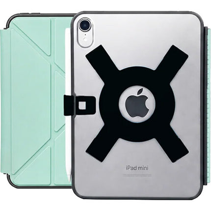 Strapsicle Funda Transparente para iPad Mini Aqua con Correa y Soporte Stylus