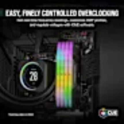 CORSAIR VENGEANCE RGB DDR5 64GB 6000 MT/s Memoria UDIMM 2x32GB