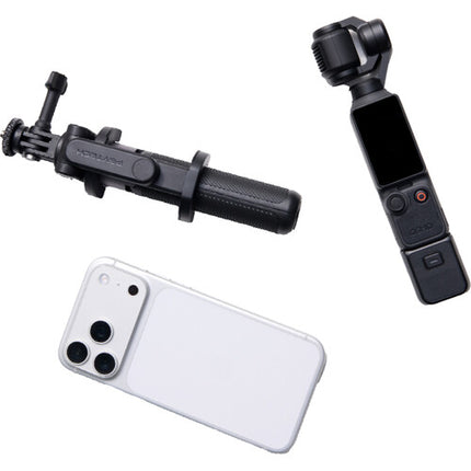 PGYTECH Extension Pole Tripod Plus para cámaras acción 18-66 cm con soporte móvil integrado