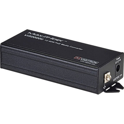 Vigitron MaxiiFiber Convertidor de Medios Fibra 1 Puerto 60W PoE 1G Ethernet