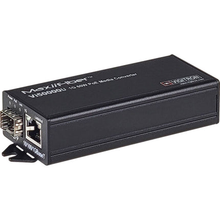Vigitron MaxiiFiber Convertidor de Medios Fibra 1 Puerto 60W PoE 1G Ethernet