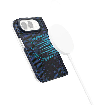 SmallRig CS-K1 Funda para iPhone DUO Azul con Montura Magnética MagSafe