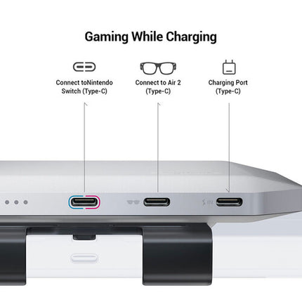 RayNeo JoyDock Adaptador Gaming para Gafas AR Air Batería 10000mAh 120Hz con Montura Nintendo Switch