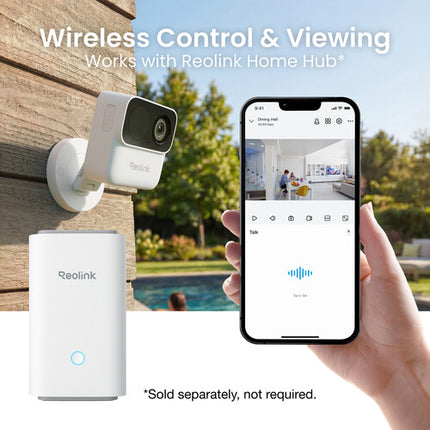 Reolink Argus MagiCam Cámara de Seguridad Exterior 2MP 1080p Visión Nocturna 4-Pack