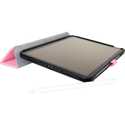 Strapsicle Funda Transparente para iPad 11" Rosa con Correa y Soporte para Stylus