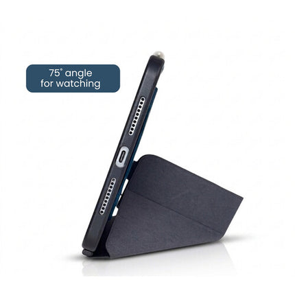 Strapsicle Funda Transparente para iPad Mini Aqua con Correa y Soporte Stylus