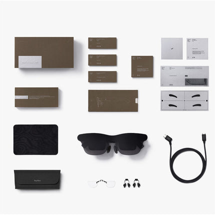 RayNeo GT Max Gafas AR Grandes con Pantalla Virtual 307" y Lens Shade