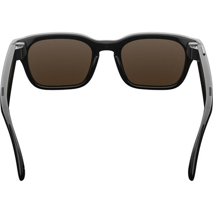 Meta Adventurer Gafas Grandes Marco Negro Lente Marrón 32GB 12MP Cámara Estuche Plegable