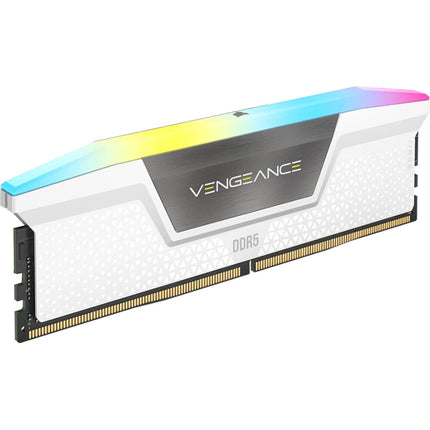 CORSAIR 16GB VENGEANCE RGB DDR5 6000 MT/s Módulo de Memoria UDIMM Blanco
