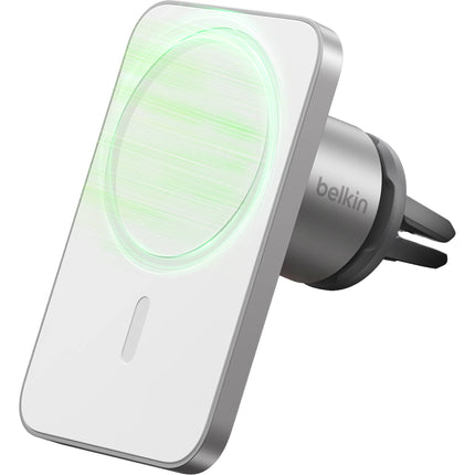 Belkin Magnetic Car Vent Mount Pro Soporte Magnético para Auto Plata compatible MagSafe y con gestión de cables
