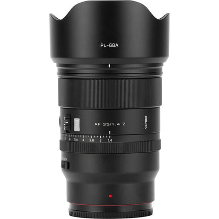 Viltrox AF 35mm f1.4 Pro Lente para Nikon Z Full Frame f1.4 a f16