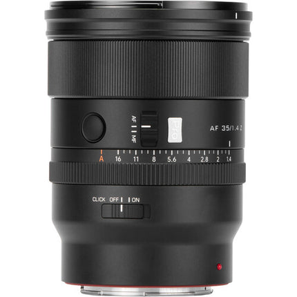 Viltrox AF 35mm f1.4 Pro Lente para Nikon Z Full Frame f1.4 a f16
