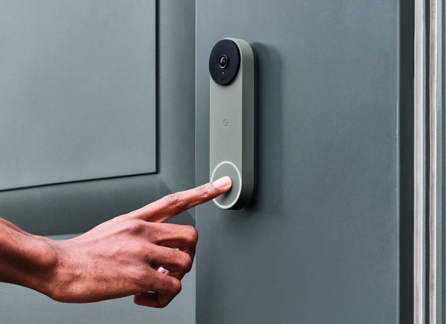 Nest Doorbell Battery Ivy Timbre inteligente inalámbrico fácil instalación