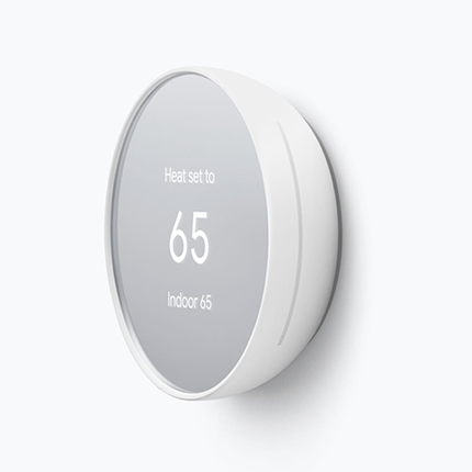 Nest Thermostat Snow Termostato Inteligente para Control de Hogar