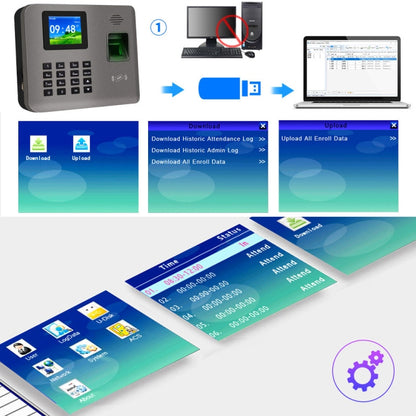 Realand AL321 Terminal Control Asistencia Pantalla Color 2,4
