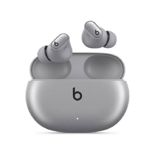 Beats Studio Buds Plus Plata Cósmica Auriculares Inalámbricos Cancelación Activa de Ruido