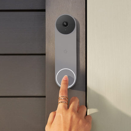 Nest Doorbell Battery Ash Timbre Inteligente con Batería Recargable