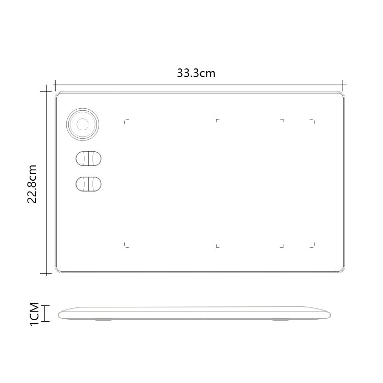 10Moons G20 Tableta digital Lápiz pasivo 8192 niveles