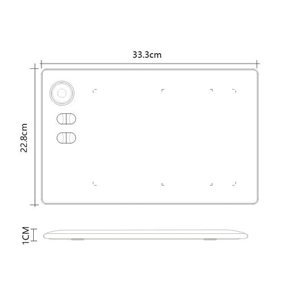 10Moons G20 Tableta digital Lápiz pasivo 8192 niveles