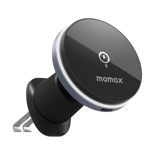 MOMAX CM25A Cargador Inalámbrico Magnético Para Coche 15W