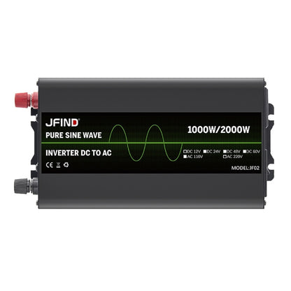 JFIND JF02 Inversor Potencia 1000W 12V 220V Onda Sinusoidal