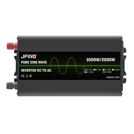 JFIND JF02 Inversor Potencia 1000W 12V 220V Onda Sinusoidal