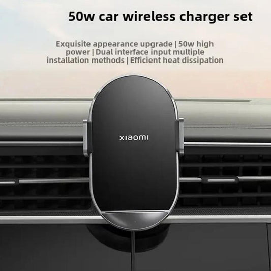 Xiaomi 50W Wireless Car Charger Holder Cargador de Coche
