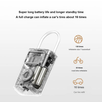 Xiaomi Mijia MJCQB07PQ Compresor de Aire 150 psi 2500 mAh